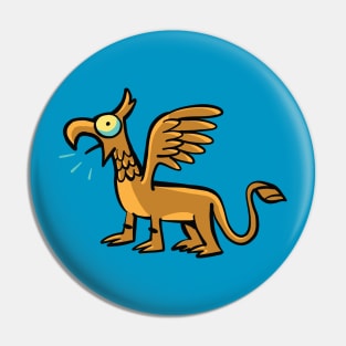 children illustration of golden gryphon screeched loudly Pin