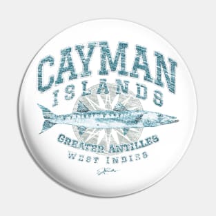 Cayman Islands Great Barracuda Pin