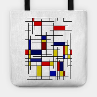 Mondrian Pattern Tote