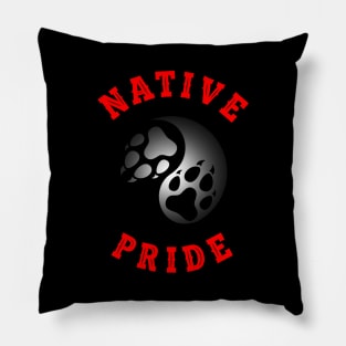 NATIVE PRIDE 8 (WOLF) Pillow