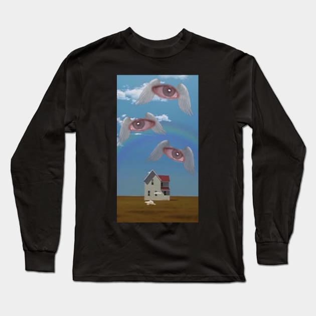  Weirdcore Sunflower Eye Dreamcore Aesthetic Long Sleeve T-Shirt  : Clothing, Shoes & Jewelry