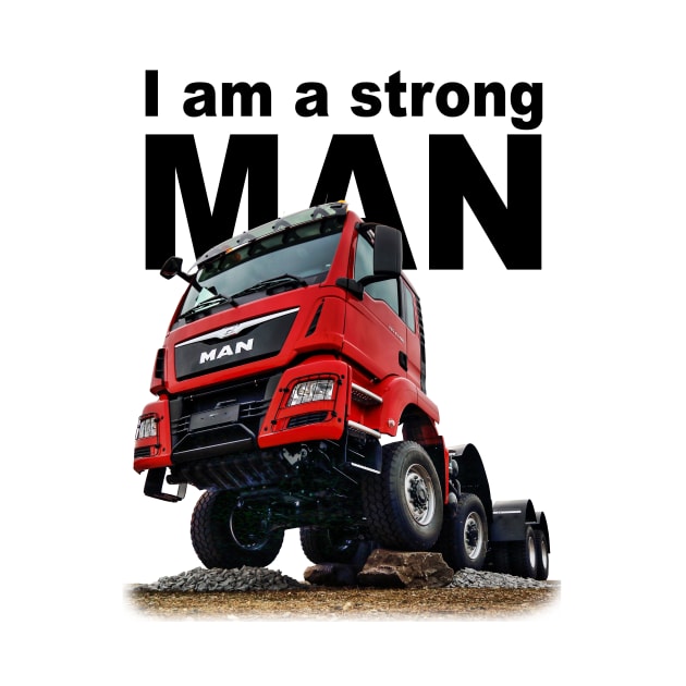 Strong MAN TGS 41.480 8x8 Black - Trucknology Days by holgermader