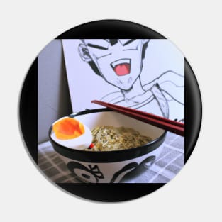 Ramen and anime Pin