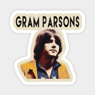 Gram Parsons Magnet