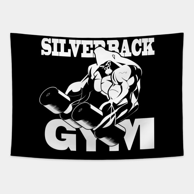 Silverback Gym Tapestry by Spikeani