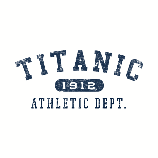 Titanic Athletic Dept. by MindsparkCreative