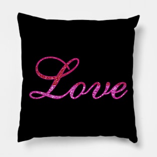 Glitter Love Pillow