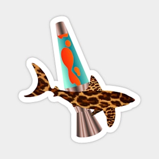 Leopard Shark Lava Lamp Magnet