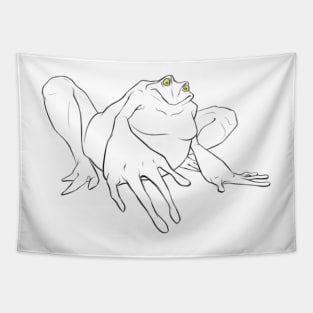 enormous frog Tapestry