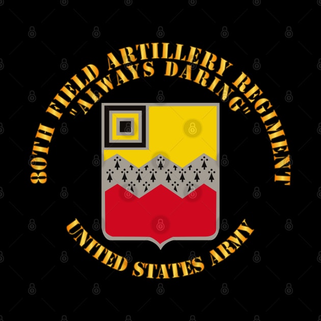 80th Field Artillery Regiment - Always Daring by twix123844