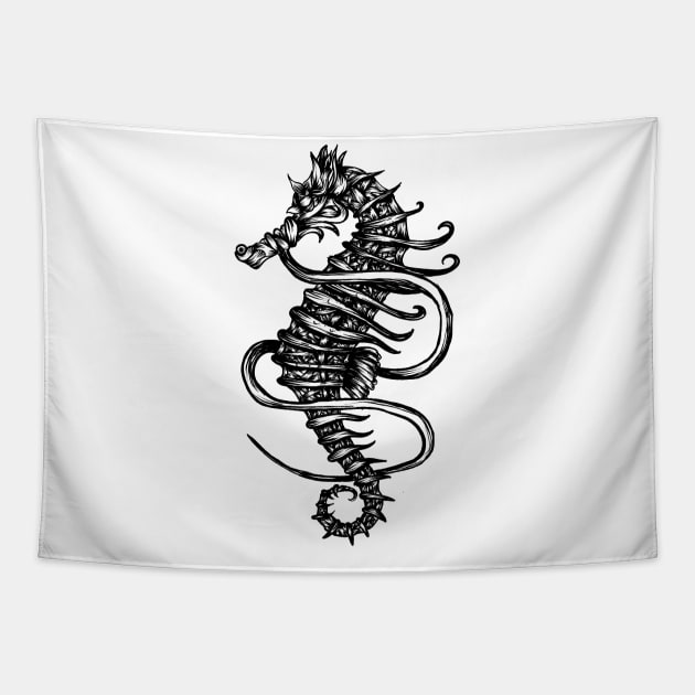 Seahorse Tapestry by fakeface