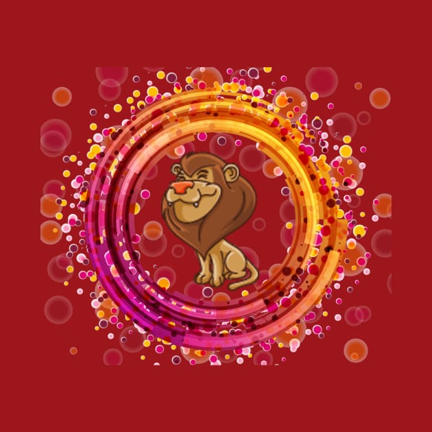 Funny Lion by MIXOshop