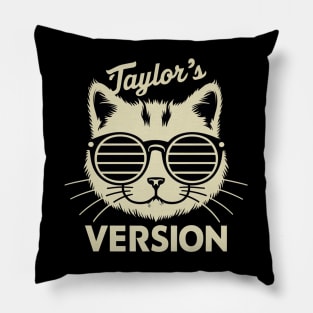 taylors cat version Pillow