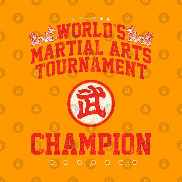 World's Martial Arts Tournament Champion by huckblade