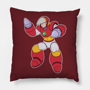 RUBY SPEARS CRASH MAN Pillow