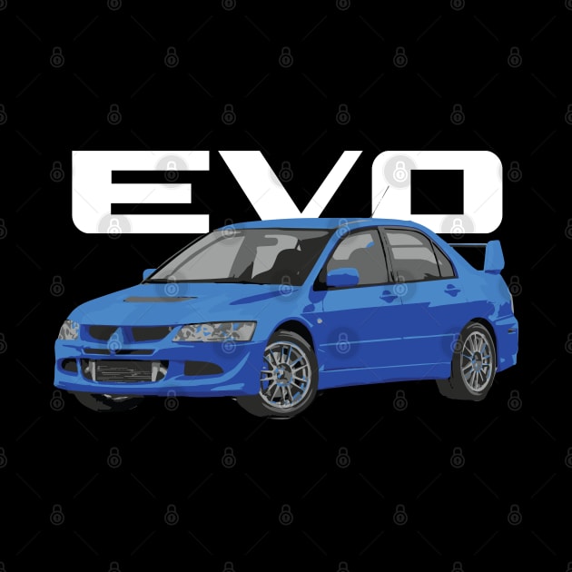 blue by you evo 8 by cowtown_cowboy