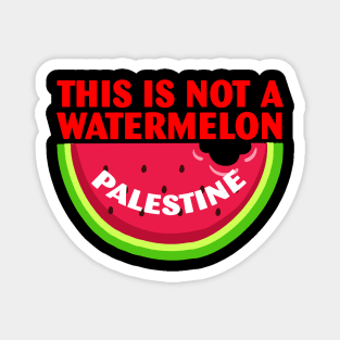 Palestine Funny Quote This is Not a Watermelon Magnet