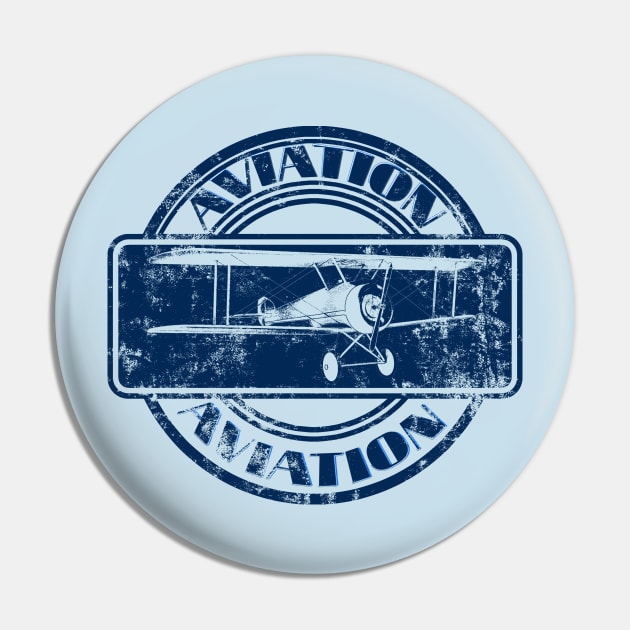 Vintage Aviation Badge Pin by Packrat