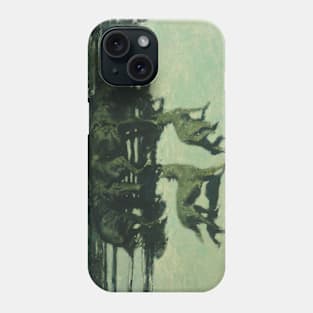 The Call for Help by Frederic Remington Phone Case