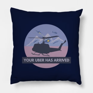 UH-1 Huey Helicopter Pillow