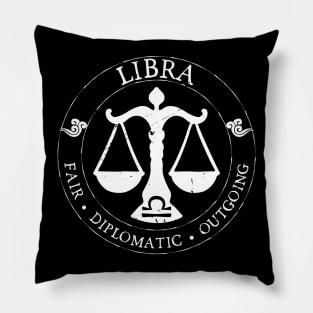 Libra Zodiac Birthday Star Sign Zodiac Gift Pillow