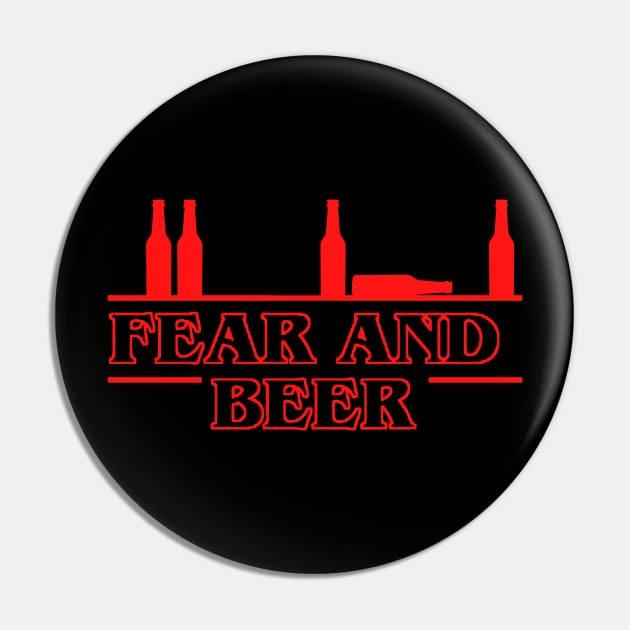 Stranger Beer Pin by Fear and Beer