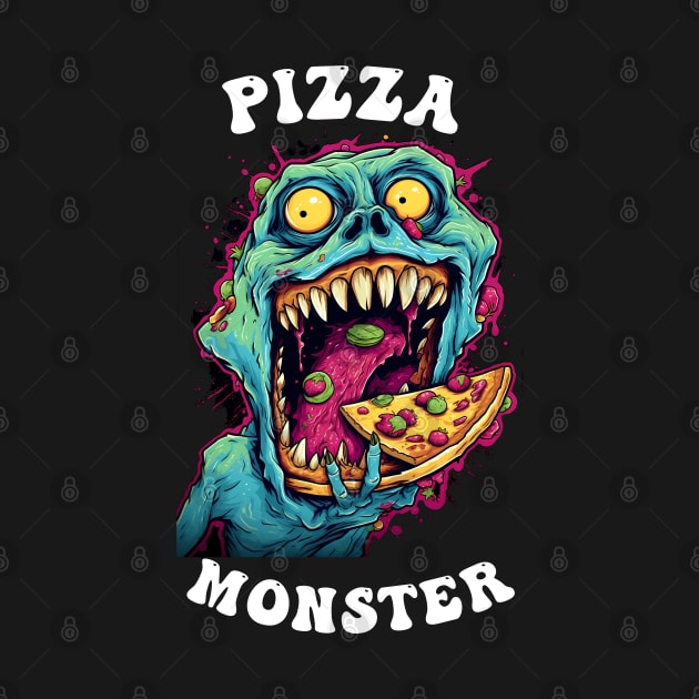 Pizza Monster by Obotan Mmienu