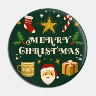 Merry Christmas Pin