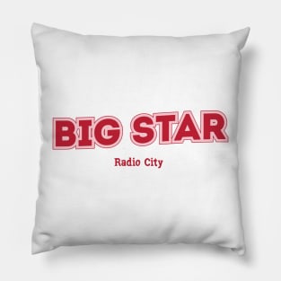 Big Star Radio City Pillow