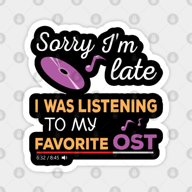 I listen to my favorite OST Magnet by JettDes