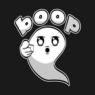 Halloween Ghost Boop T-Shirt