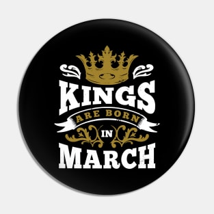 March Monarchs Birthday Pride Pin