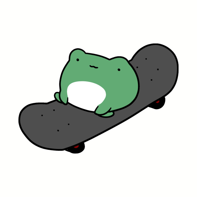 Skateboarding Frog - Frog - Phone Case