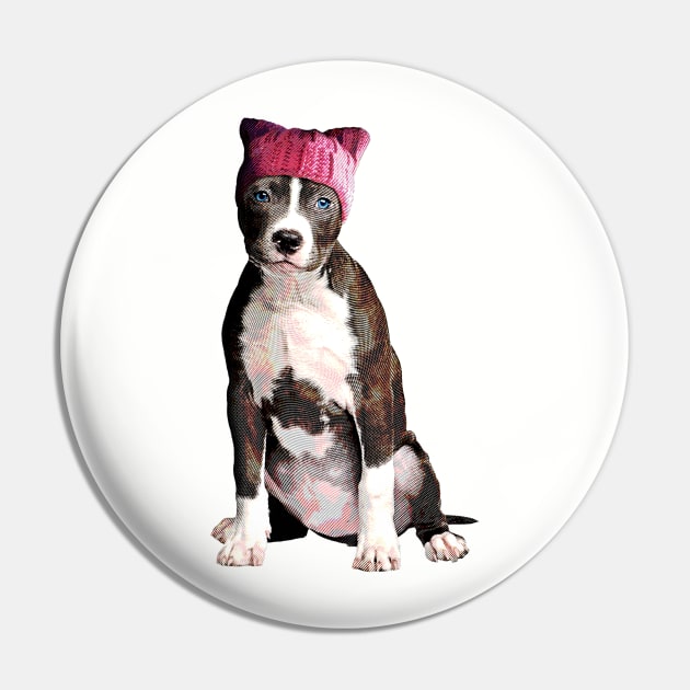 Resistance Pittie Pin by authenticamerican