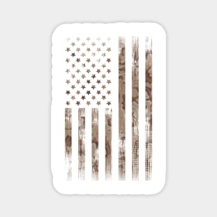 Desert Camo American Flag Military Tactical Magnet