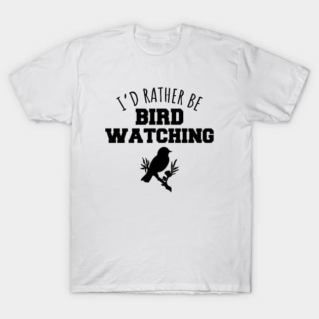 Birding T Shirt I Watch Birds and I Know Things Gifts for 