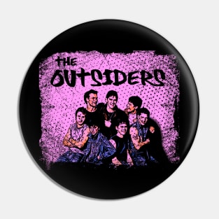 Greaser Brotherhood Celebrate the Bond and Unbreakable Loyalty of Outsiders' Group Pin