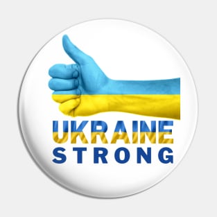 Ukraine Strong Pin