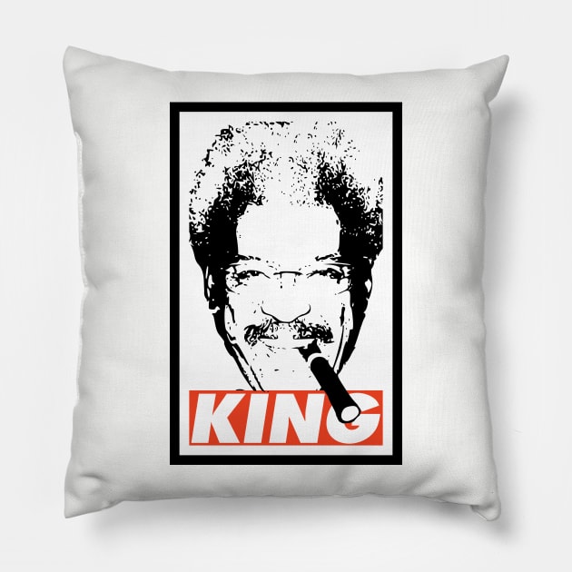 Don King Pillow by Nerd_art