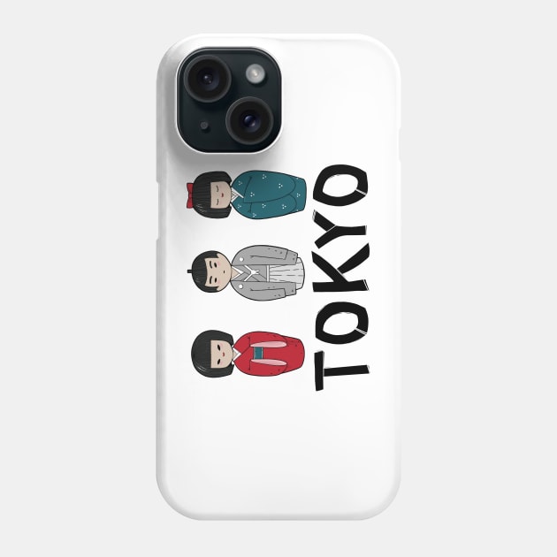 Tokyo Phone Case by Newcoatofpaint