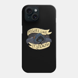 Rogues Like It Stealth - DnD Class D20 Phone Case