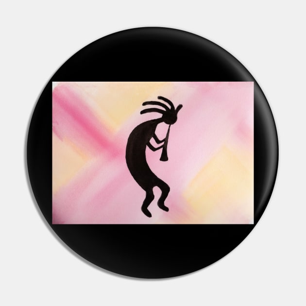 Kokopelli Pin by lindaursin