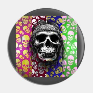 skull rock Pin