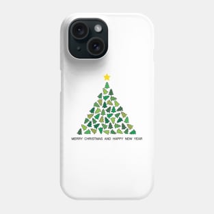 Cute Christmas tree Phone Case