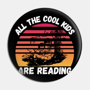 Cool Kids Read Pin