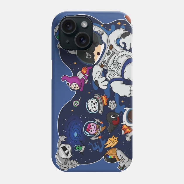 fukinride the lost in space Phone Case by Giraroad