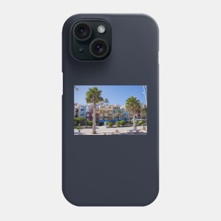 Colored houses. Phone Case