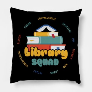 Library Worker Designs - Library Squad Pillow