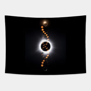 Total Solar Eclipse Composite Tapestry