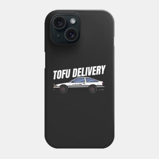 Tofu delivery Ae86 { initial D } Phone Case